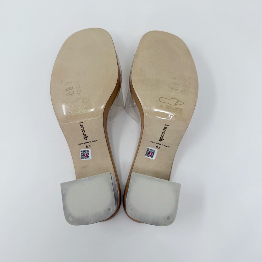 New Larroude Jenn Lucite Sandal Sz US 8.5 - Picture 12 of 15